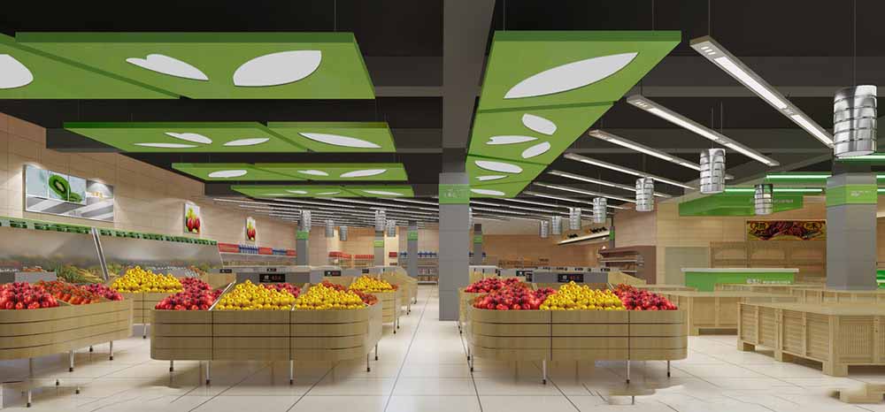 成都超市裝修設計如何裝修才能吸引大量消費者？